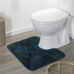 Sealskin Toiletmat Angora 55x60cm Donkergroen -Badkamer Verkoop 123 70
