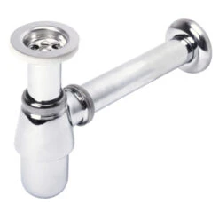 Sanivesk Plugbekersifon 5/4x32mm Chroom -Badkamer Verkoop 123 7040