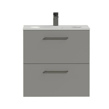 Tiger Badkamermeubel Studio 60 Cm Mat Grijs Met Polybeton Wastafel Mat Wit En Ronde Grepen 3 Tiger Badkamermeubel Studio 60 Cm Mat Grijs Met Polybeton Wastafel Mat Wit En Ronde Grepen