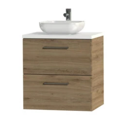 Tiger Badkamermeubel Studio 60 Cm Chalet Eik Met Keramische Waskom Hoogglans Wit En Ronde Grepen 8 Tiger Badkamermeubel Studio 60 Cm Chalet Eik Met Keramische Waskom Hoogglans Wit En Ronde Grepen -Badkamer Verkoop 123 723