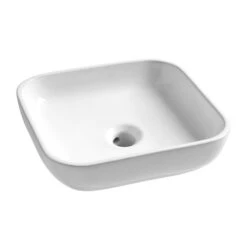 Tiger Badkamermeubel Studio 60cm Chalet Eik/witte Waskom Met Vierkante Greep -Badkamer Verkoop 123 762