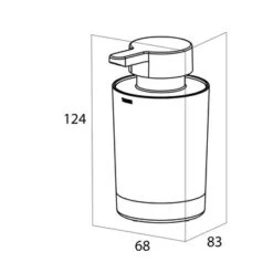 TIger Vrijstaande Zeepdispenser Tune Zwart -Badkamer Verkoop 123 9