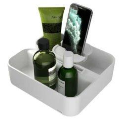 Tiger Douchemand Voor Douchewand 2-store Wit -Badkamer Verkoop 123 913