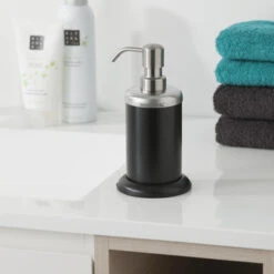 Sealskin Zeepdispenser Acero Zwart -Badkamer Verkoop 123 950