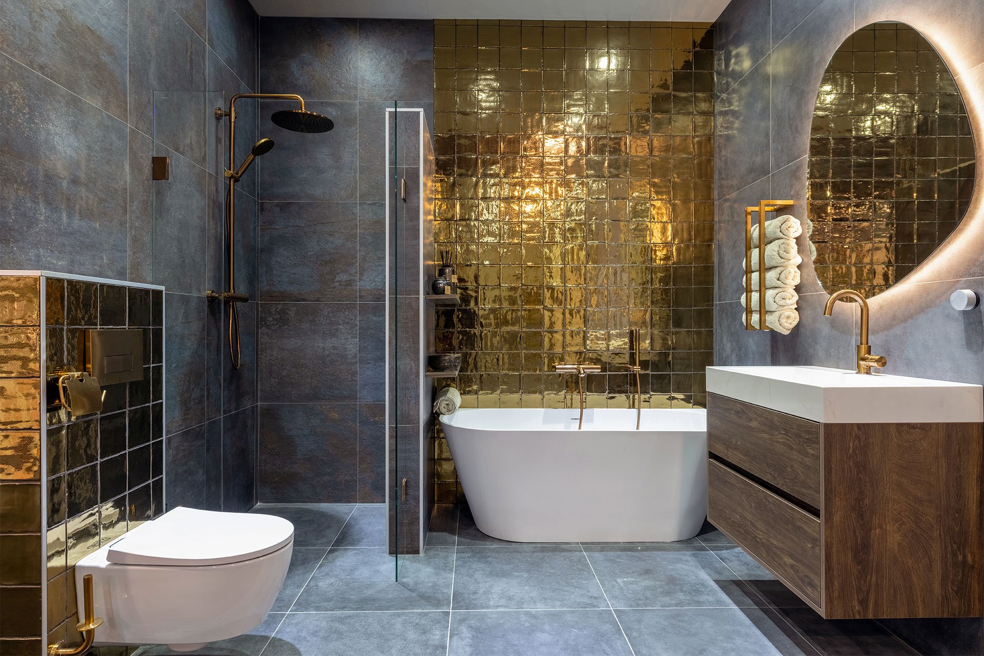 Badkamer Verkoop -Badkamer Verkoop Badkamer Graphite Schoten XXL